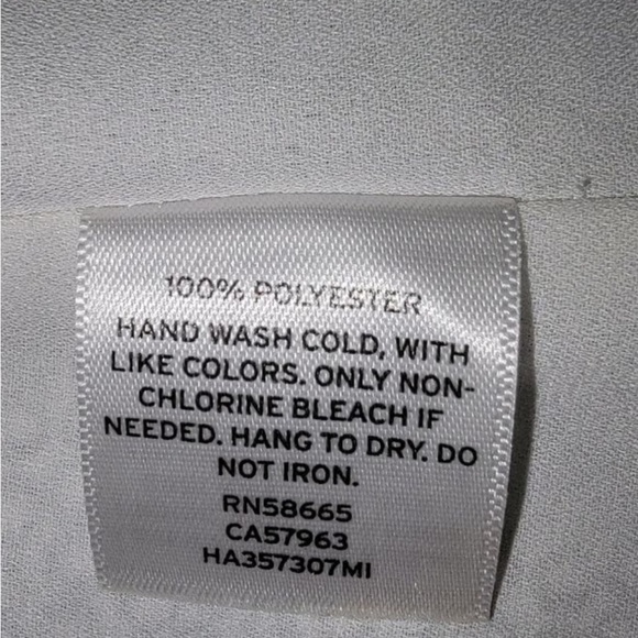 Halogen Gray and Pink Floral Long Sleeve Dress - Picture 5 of 5